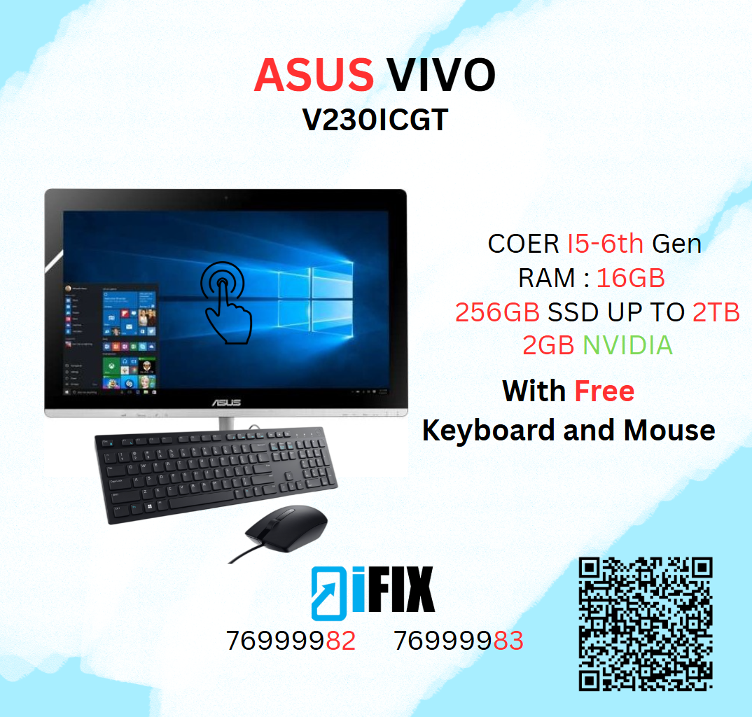 Asus Vivo AIO I5-6TH 16GB 256GB (Pre-Owned)