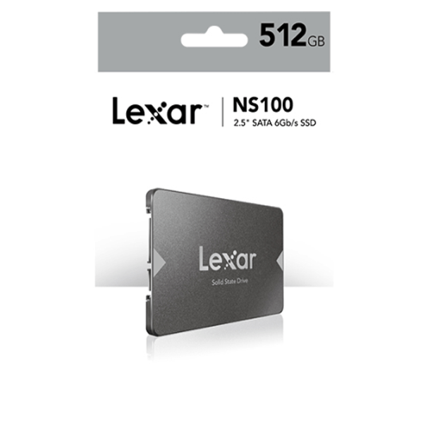 Lexar NS100 512GB 2.5" SATA SSD