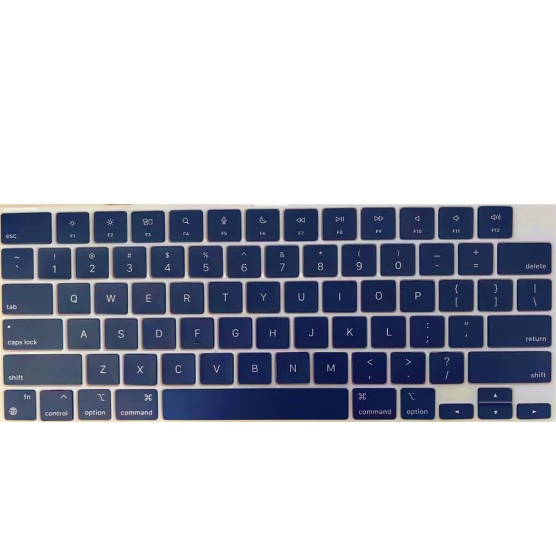 US Layout Keyboard Replacement for MacBook Air 13.6" (Model A2681, 2022) – Midnight Blue