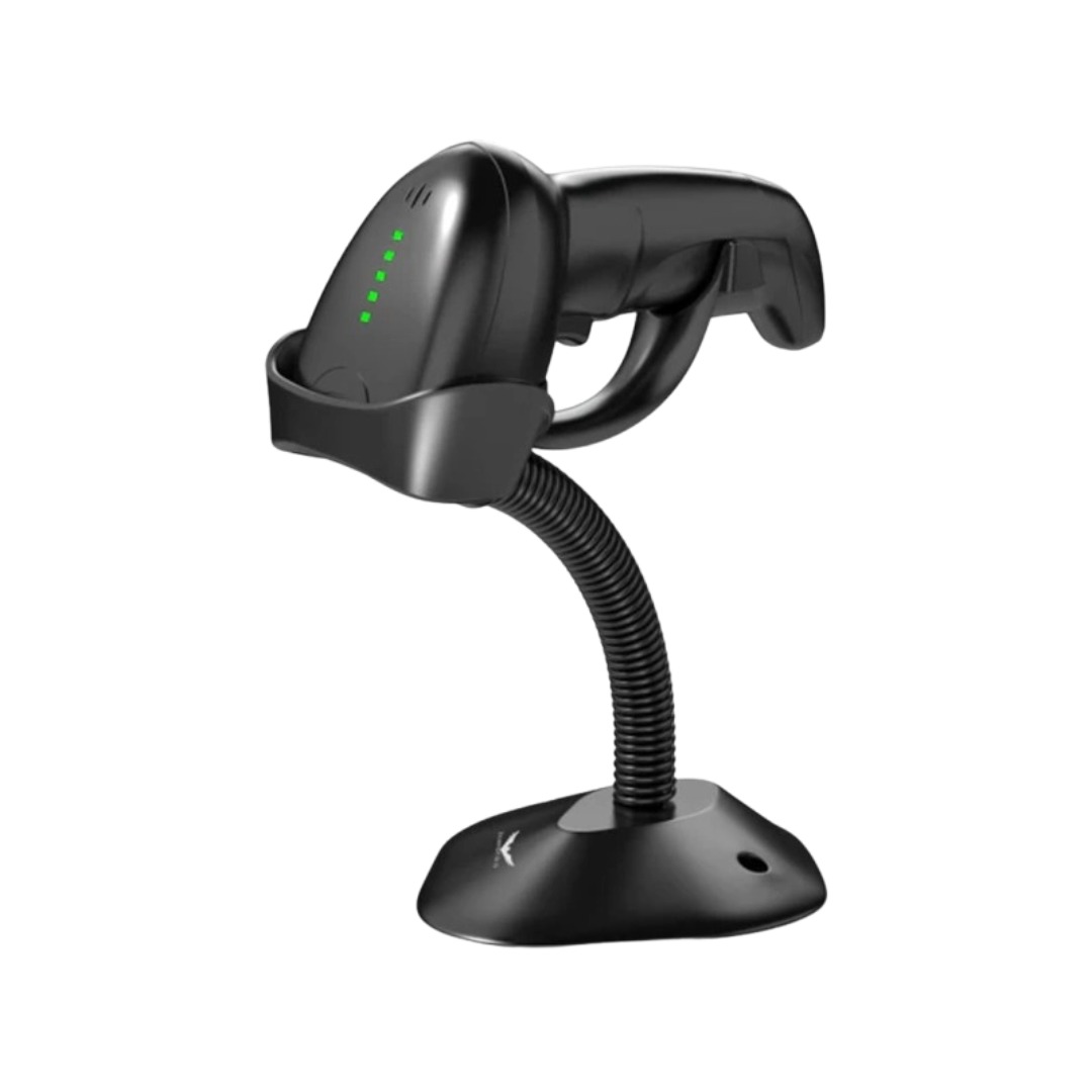 Beurotika BS104WS Wireless 2D Barcode Scanner with Stand – Pre-Owned / New