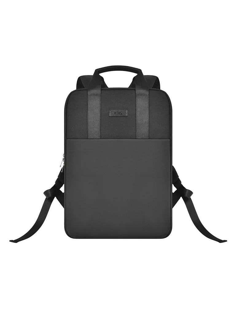 Minimalist Backpack Business Laptop Backpack Bag , Black - IFix