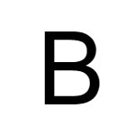 B