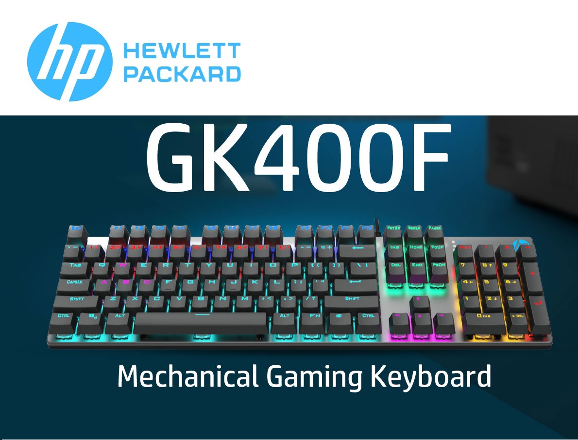 HP Gk400F Mechanical Gaming Keyboard