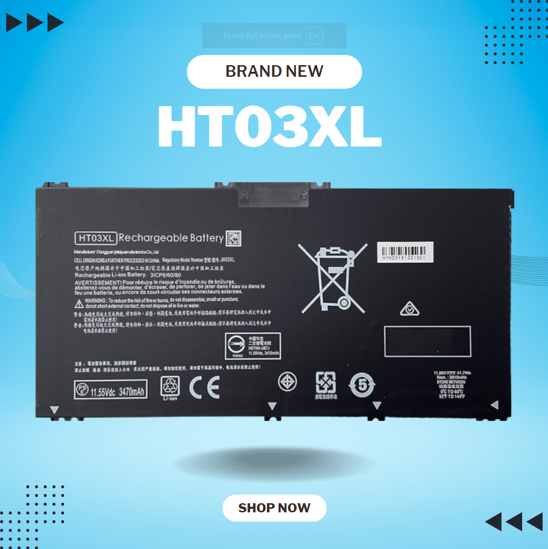 HP Battery HT03XL