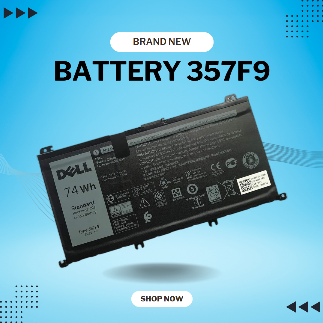 DELL BATTERY 357F9