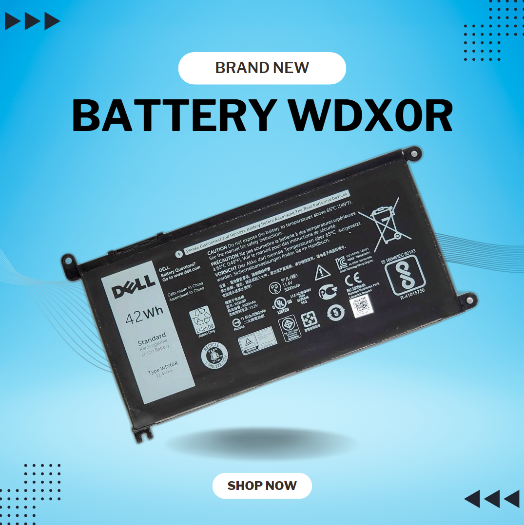 BATTERY DELL WDX0R