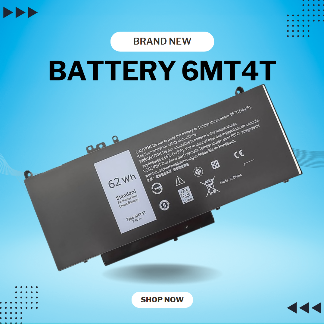 BATTERY DELL 6MT4T