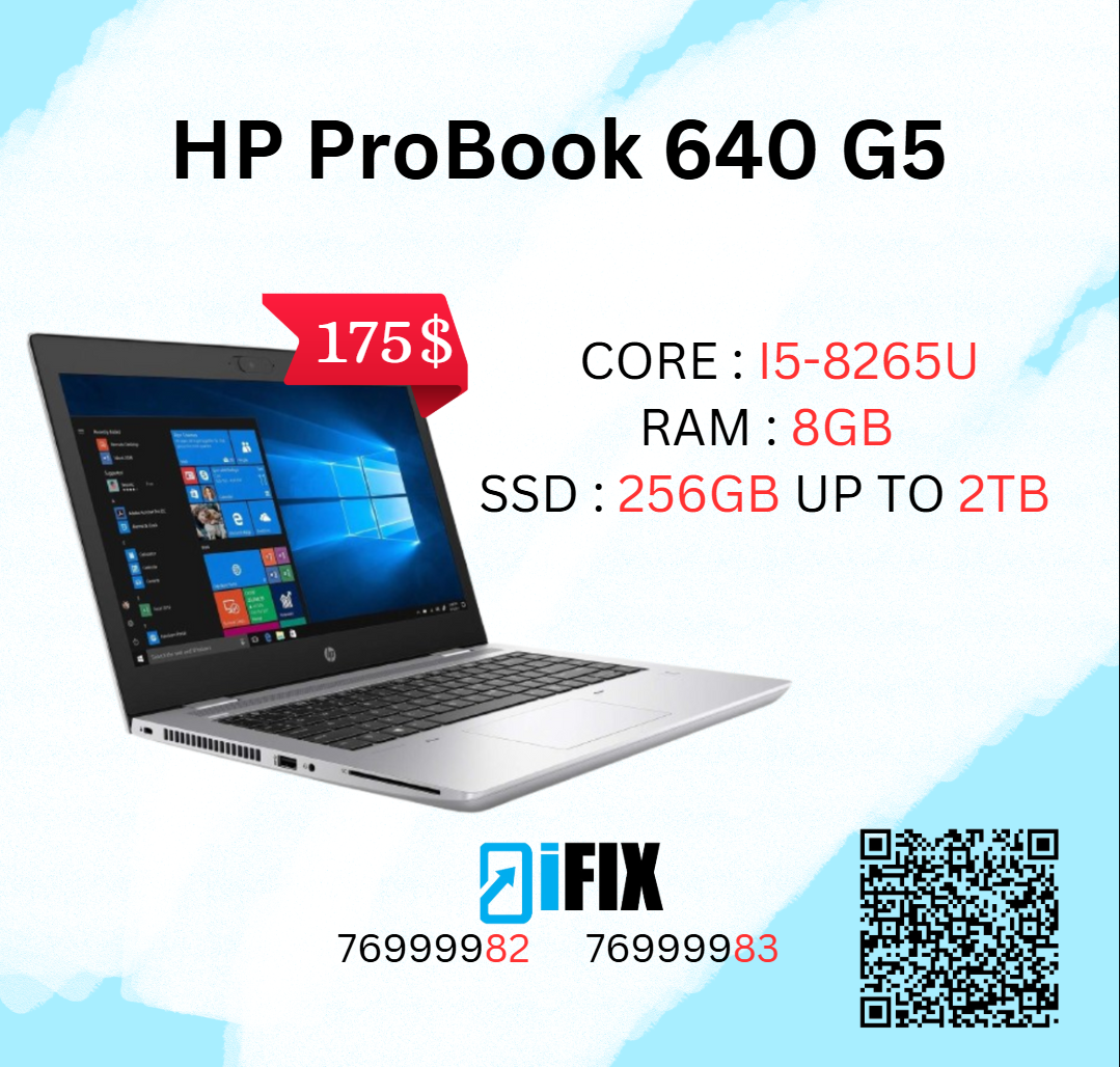 HP ProBook 640 G5 I5-8265U (Pre-Owned)