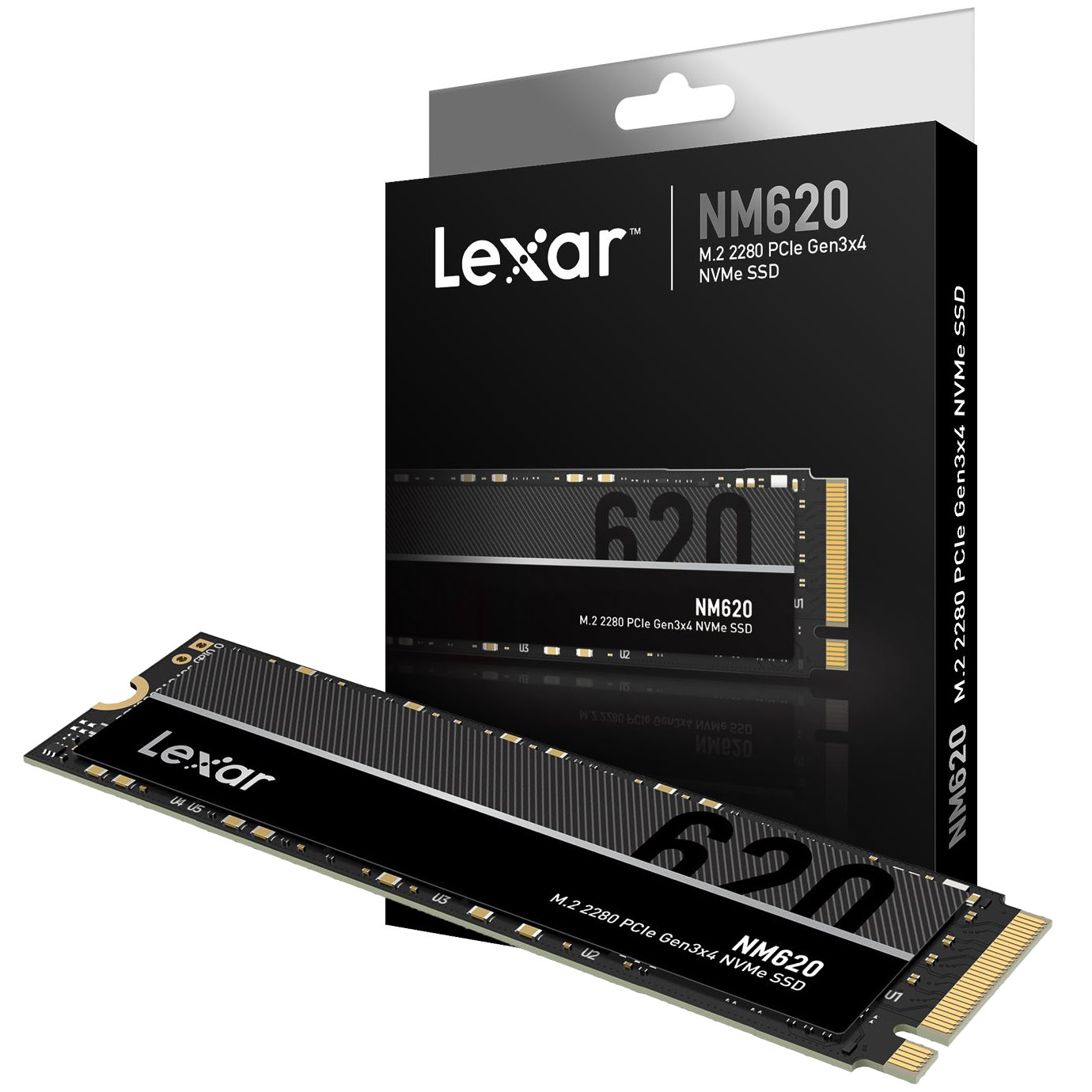 Lexar NM620 512GB PCIe Gen3