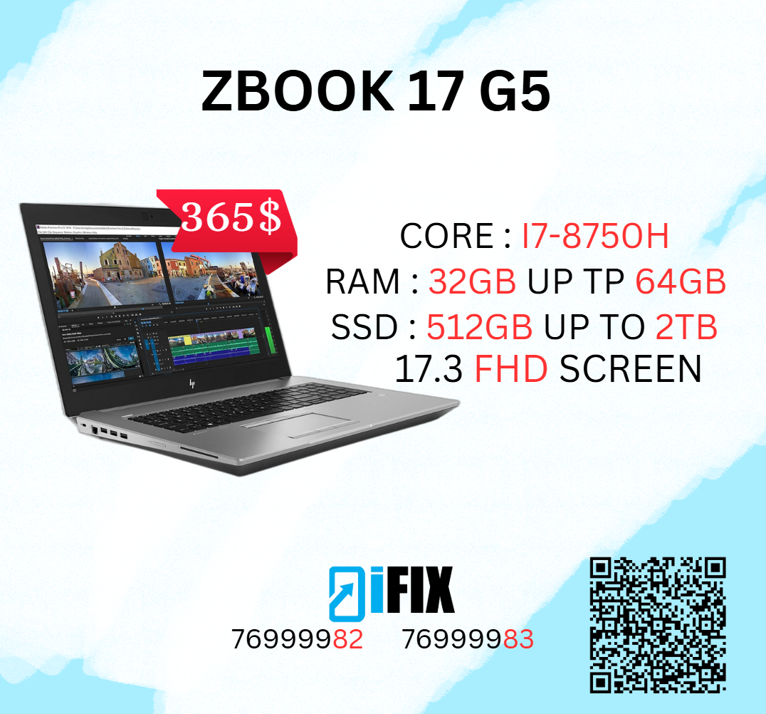 HP ZBook 17 G5